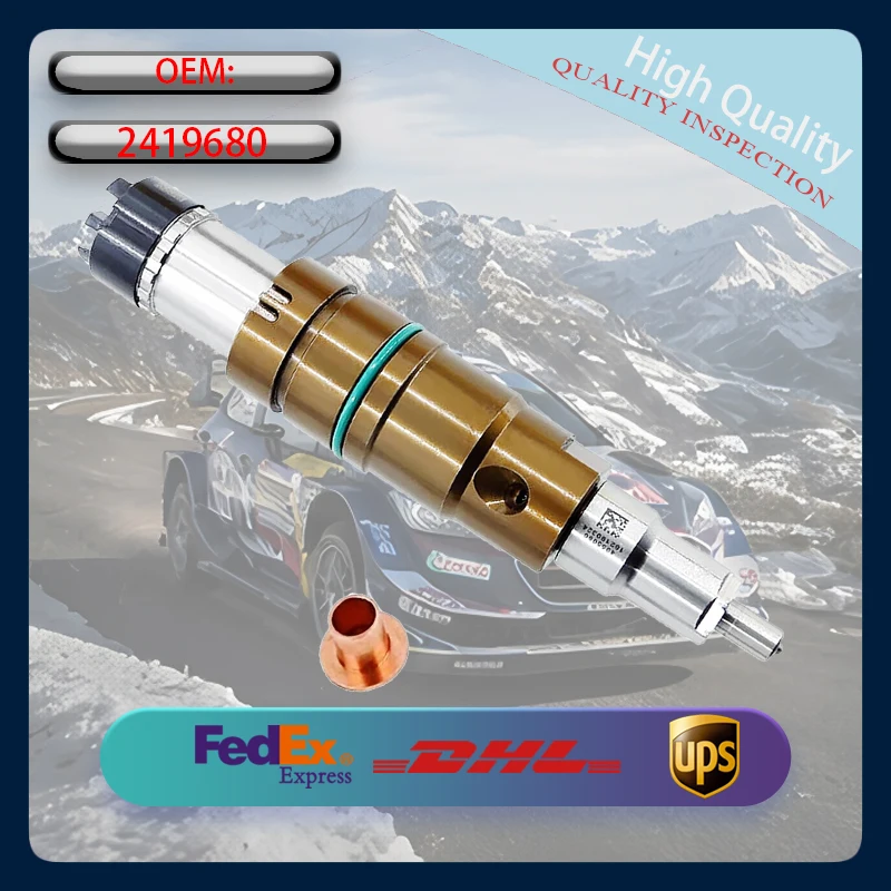 Diesel Common Rail Fuel Injector OE 2419680 High Pressure Nozzle Heavy Duty Truck Engine Replacement Spare Parts
Diesel Common Rail Fuel Injector OE 2419680 High Pressure Nozzle Heavy Duty Truck Engine Replacement Spare Parts