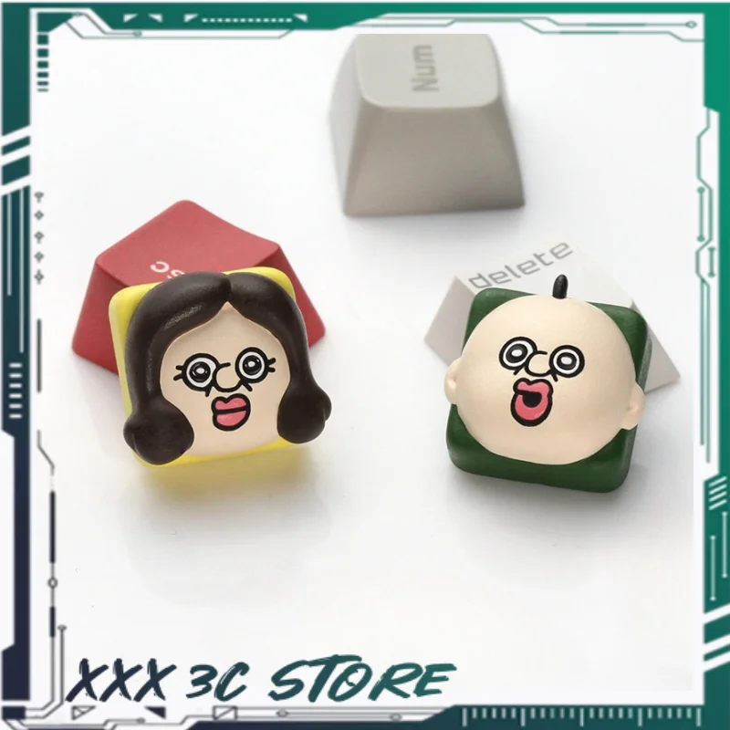 Bbang Bbang Yuzhi Keycap Смола Аниме Keycap Cherry Profile Забавные колпачки для клавиш Механическая игровая клавиатура Аксессуары Подарок
Bbang Bbang Yuzhi Keycap Смола Аниме Keycap Cherry Profile Забавные колпачки для клавиш Механическая игровая клавиатура Аксессуары Подарок