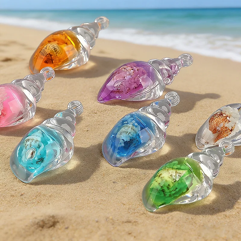Colorful luminous conch snail medium snail DIY cream glue keychain bag earrings pendant acrylic jewelry ornament
Colorful luminous conch snail medium snail DIY cream glue keychain bag earrings pendant acrylic jewelry ornament