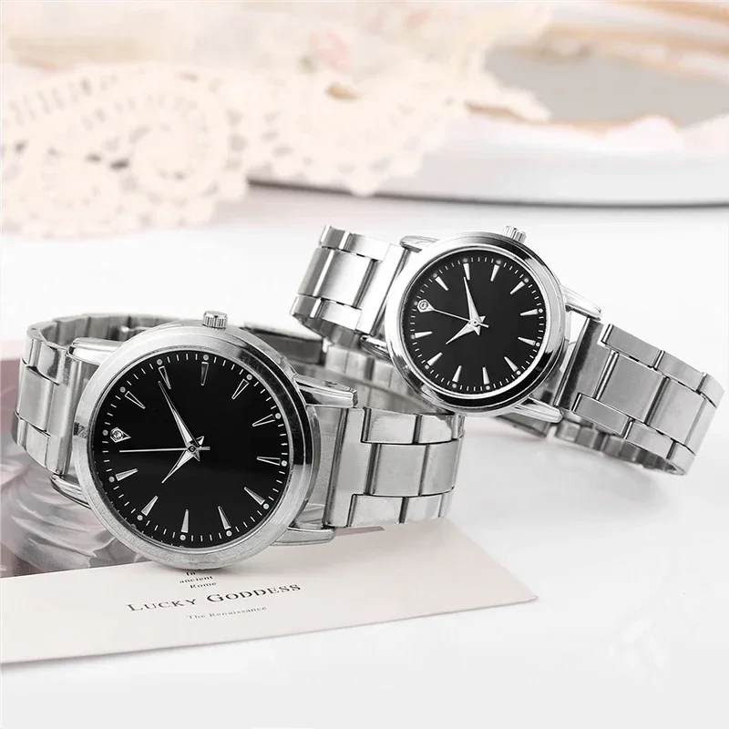 2026Couple's Watch with Steel Belt, Women's Light Luxury and High End, Men's and Women's Quartz Watch
2026Couple's Watch with Steel Belt, Women's Light Luxury and High End, Men's and Women's Quartz Watch