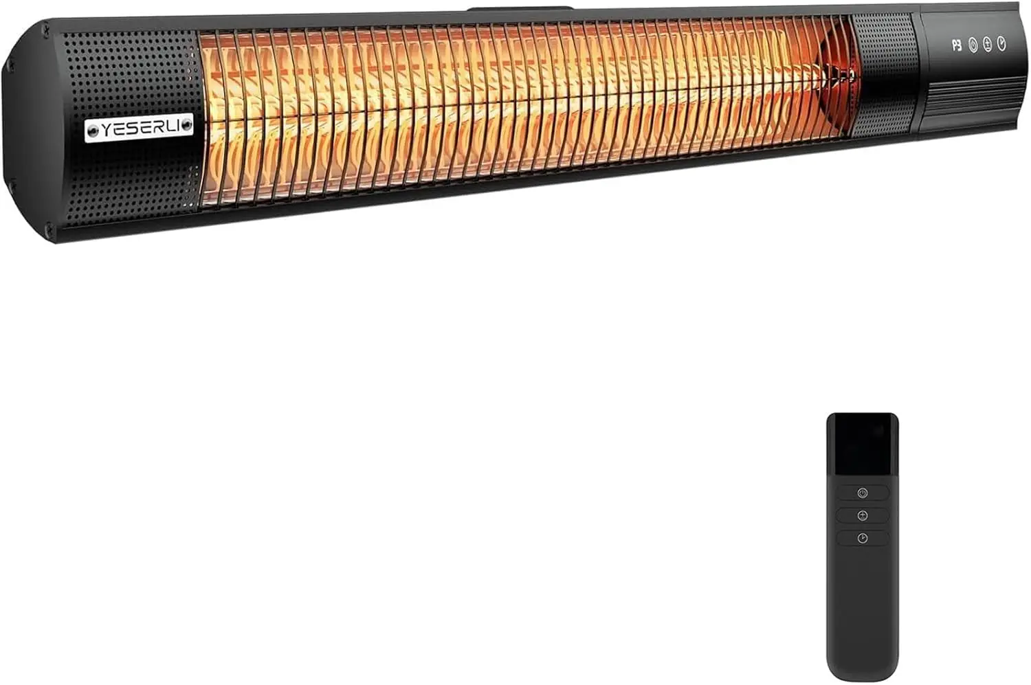 Electric Patio Heater, 1500W Wall Mounted Outdoor Heater with Remote Control & 24H Timer, IP65 Waterproof Carbon Infrared Heater
Electric Patio Heater, 1500W Wall Mounted Outdoor Heater with Remote Control & 24H Timer, IP65 Waterproof Carbon Infrared Heater