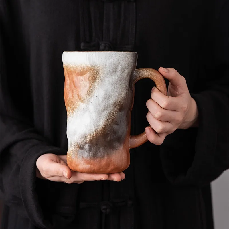 Керамическая кружка большой емкости – креативная, формованная в печи, для домашнего использования, из грубой керамики, для завтрака, кофе, ресторана, пива
Керамическая кружка большой емкости – креативная, формованная в печи, для домашнего использования, из грубой керамики, для завтрака, кофе, ресторана, пива