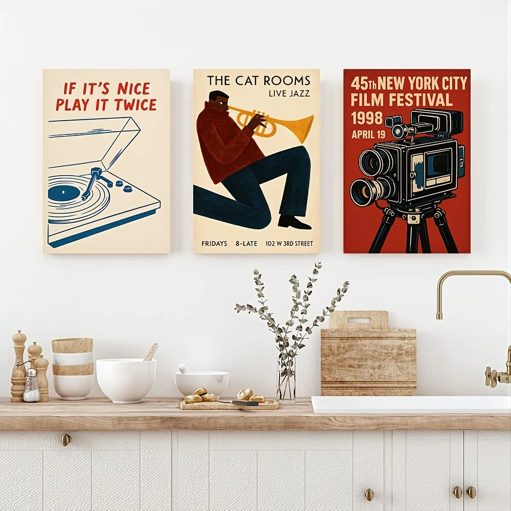 Modern,Retro Jazz Cat, New York Film Festival Wall Art Print Canvas Painting Poster Picture For Living Room,Bedroom Home Decor
Modern,Retro Jazz Cat, New York Film Festival Wall Art Print Canvas Painting Poster Picture For Living Room,Bedroom Home Decor