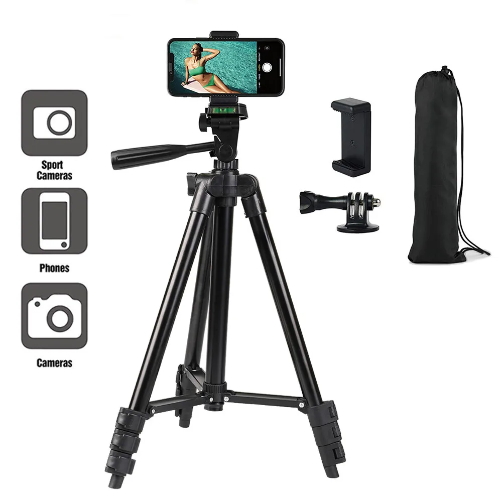 Mobile Tripod Camera Portable SLR Support Bluetooth Desktop Cam Stand Monopod Smartphone
Mobile Tripod Camera Portable SLR Support Bluetooth Desktop Cam Stand Monopod Smartphone