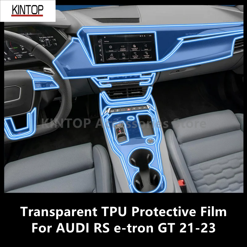 For AUDI RS e-tron GT 21-23 Car Interior Center Console Transparent TPU Protective Film Anti-scratch Repair Film Accessories
For AUDI RS e-tron GT 21-23 Car Interior Center Console Transparent TPU Protective Film Anti-scratch Repair Film Accessories