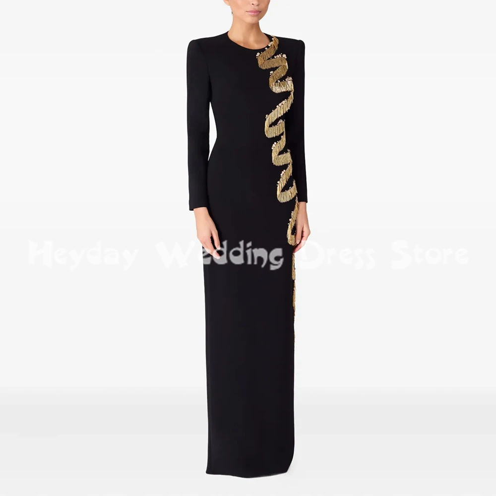 Heyday женские прямые вечерние платья с круглым вырезом и кисточками из бисера с длинными рукавами длиной до пола, элегантные вечерние платья 2025
Heyday женские прямые вечерние платья с круглым вырезом и кисточками из бисера с длинными рукавами длиной до пола, элегантные вечерние платья 2025