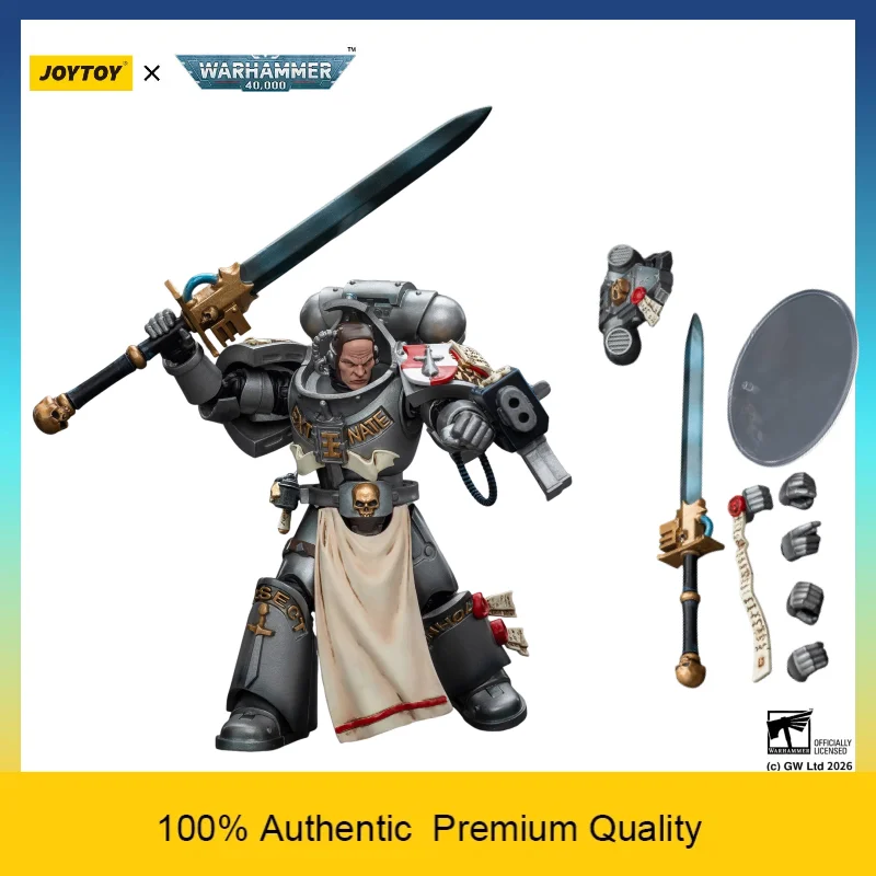 JOYTOY 1/18 Warhammer 40k Grey Knights Strike Squad Justicar Nemesis Force Sword Collectible Action Figure Collectible Model Toy
JOYTOY 1/18 Warhammer 40k Grey Knights Strike Squad Justicar Nemesis Force Sword Collectible Action Figure Collectible Model Toy