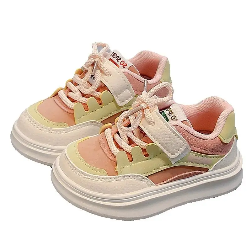 2-6Y Toddlers Shoes Girls and Boys Flats Sneakers Size 21-30# Pink Shoes Tennis Outdoor XMT-5769
2-6Y Toddlers Shoes Girls and Boys Flats Sneakers Size 21-30# Pink Shoes Tennis Outdoor XMT-5769