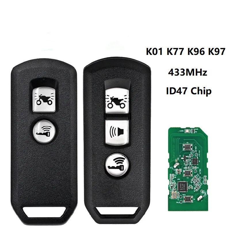 Remote Control Car Key Motorcycle 2/3 Button Auto For Honda Scooter K01 K77 K96 K97 K35V3 ADV SH 150 Forza 300 PCX150 Card
Remote Control Car Key Motorcycle 2/3 Button Auto For Honda Scooter K01 K77 K96 K97 K35V3 ADV SH 150 Forza 300 PCX150 Card
