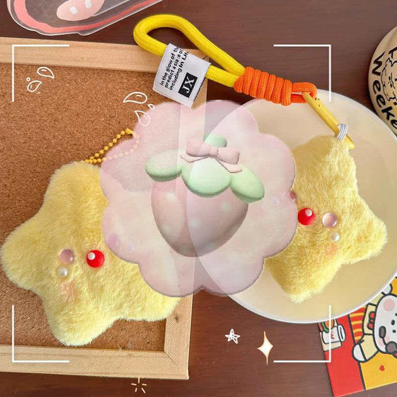 Cute Yellow Stars Plush Doll Squeak Keychain Pendant Soft Stuffed Toys Backpack Charms Girly Bag Hanging Ornaments Friends Gifts
Cute Yellow Stars Plush Doll Squeak Keychain Pendant Soft Stuffed Toys Backpack Charms Girly Bag Hanging Ornaments Friends Gifts