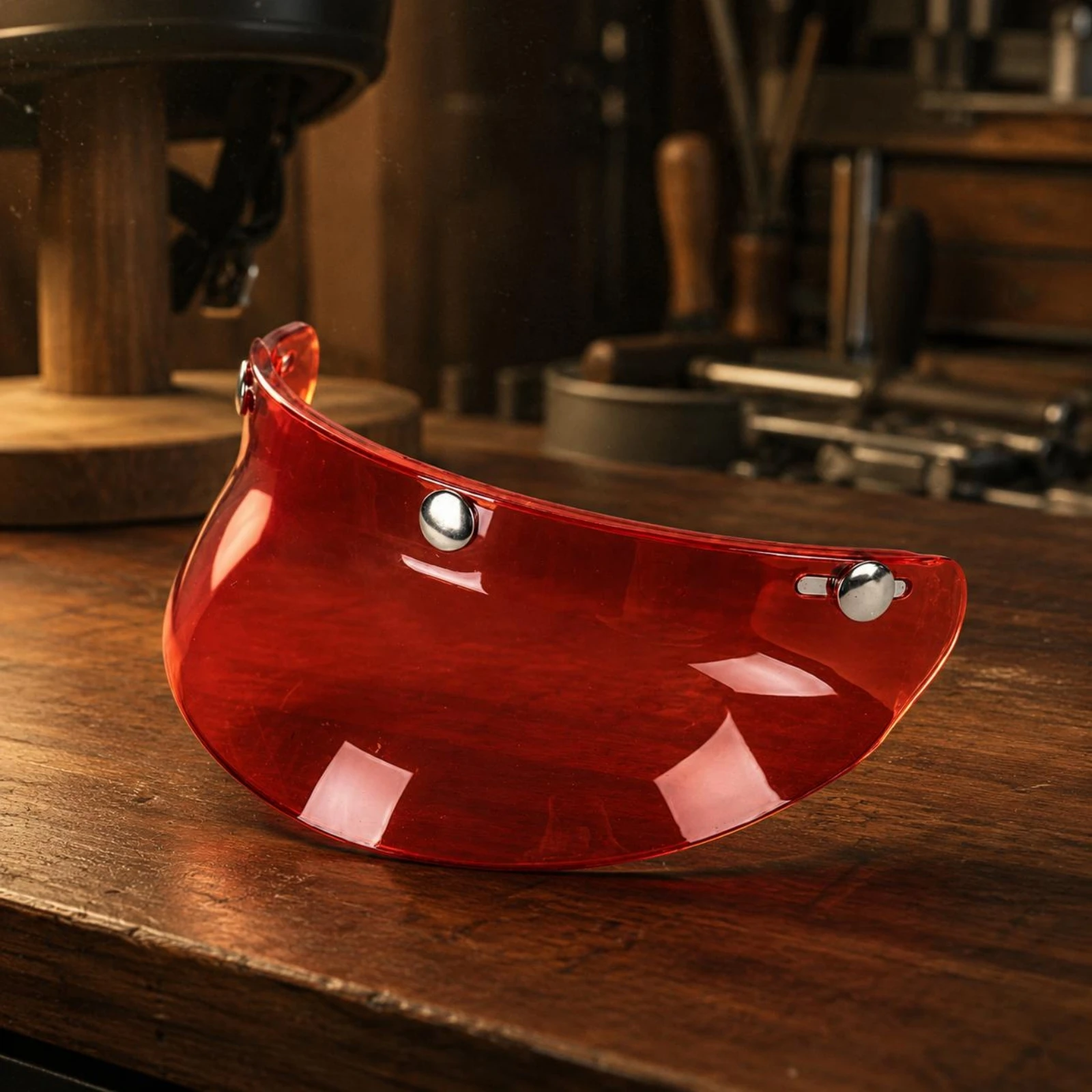 3-Button Helmet Visor Safeguarding 3-Snap Visor Headgear Part Polycarbonate Protection
3-Button Helmet Visor Safeguarding 3-Snap Visor Headgear Part Polycarbonate Protection