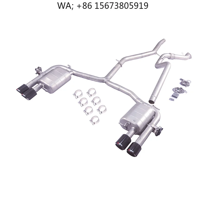 For Catback Valvetronic Exhaust Pipe 2019-2024 A7 C8 2.0T Exhaust System Valve Muffler Made of SUS304
For Catback Valvetronic Exhaust Pipe 2019-2024 A7 C8 2.0T Exhaust System Valve Muffler Made of SUS304