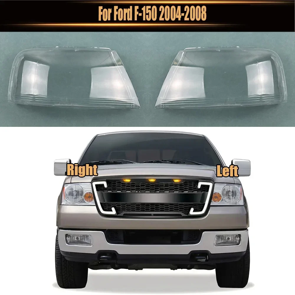 For Ford F-150 2004-2008 Headlight Cover Transparent Headlamp Shell Lamp Shade Lens Replace Original Lampshade Plexiglass
For Ford F-150 2004-2008 Headlight Cover Transparent Headlamp Shell Lamp Shade Lens Replace Original Lampshade Plexiglass