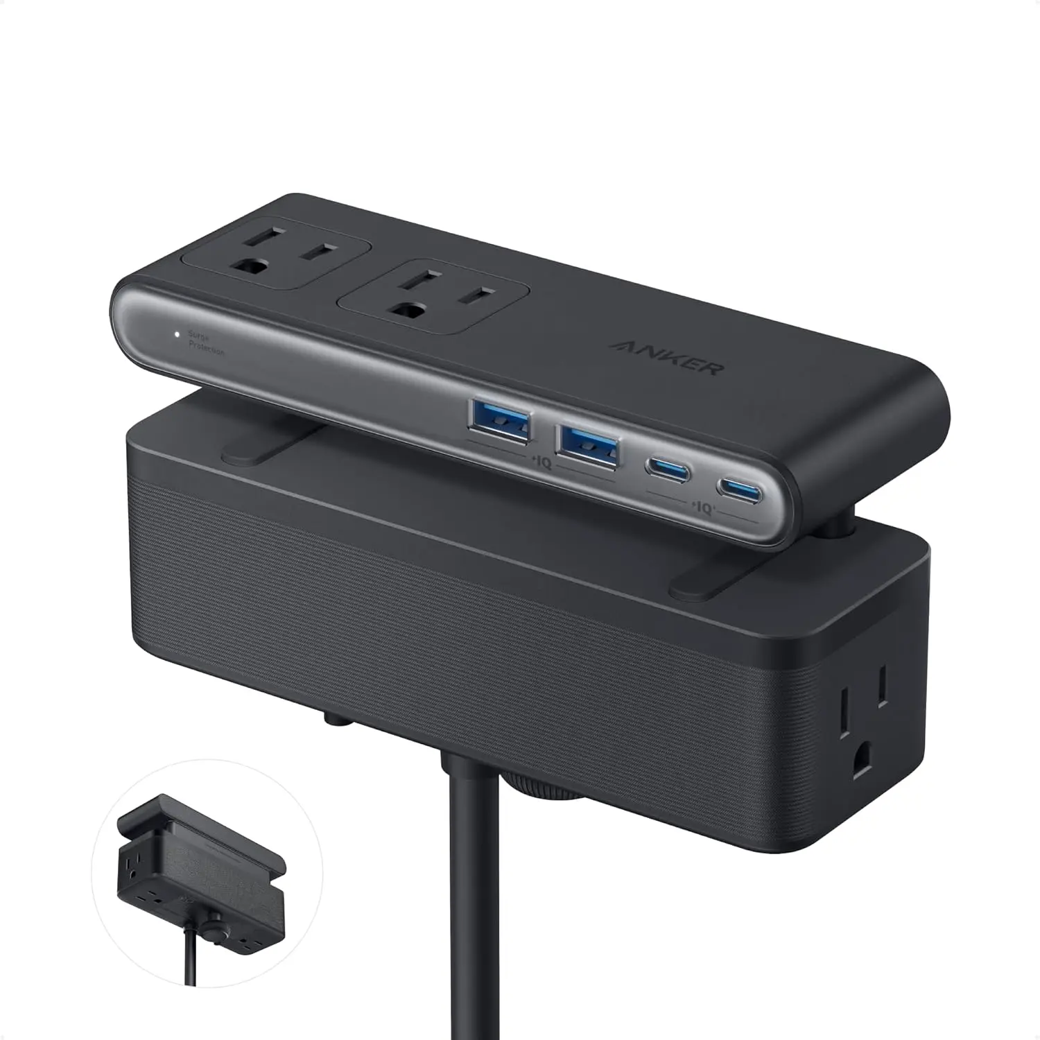 Сетевой фильтр Anker Nano Power Strip, настольный, с защитой от перенапряжения 1500 Дж, удлинитель 1,5 м, 70 Вт макс., аксессуары для игрового стола, 6 розеток переменного тока, 2 порта USB
Сетевой фильтр Anker Nano Power Strip, настольный, с защитой от перенапряжения 1500 Дж, удлинитель 1,5 м, 70 Вт макс., аксессуары для игрового стола, 6 розеток переменного тока, 2 порта USB