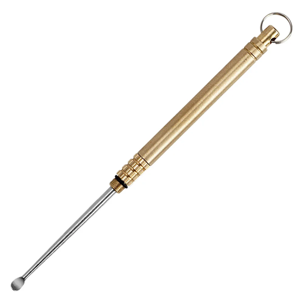 Titanium Alloy Ear Spoon Earwax Removable Removal Kit Portable Pick Digging Spoons Buds
Titanium Alloy Ear Spoon Earwax Removable Removal Kit Portable Pick Digging Spoons Buds