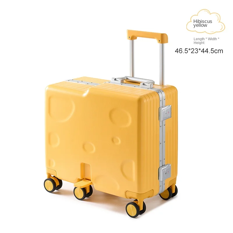 Детский чемодан на колесиках с алюминиевой рамой для мальчиков и девочек, 20-дюймовая сумка для дома, дорожный чемодан с шестью колесами
Детский чемодан на колесиках с алюминиевой рамой для мальчиков и девочек, 20-дюймовая сумка для дома, дорожный чемодан с шестью колесами