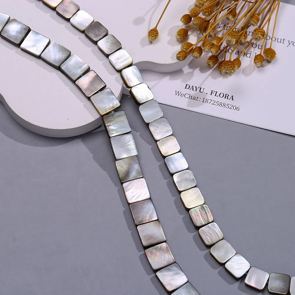 Natural Freshwater Black Shell Polished Square Straight-hole Loose Beads DIY Fashion Delicate Bracelet Jewelry Accessories
Natural Freshwater Black Shell Polished Square Straight-hole Loose Beads DIY Fashion Delicate Bracelet Jewelry Accessories