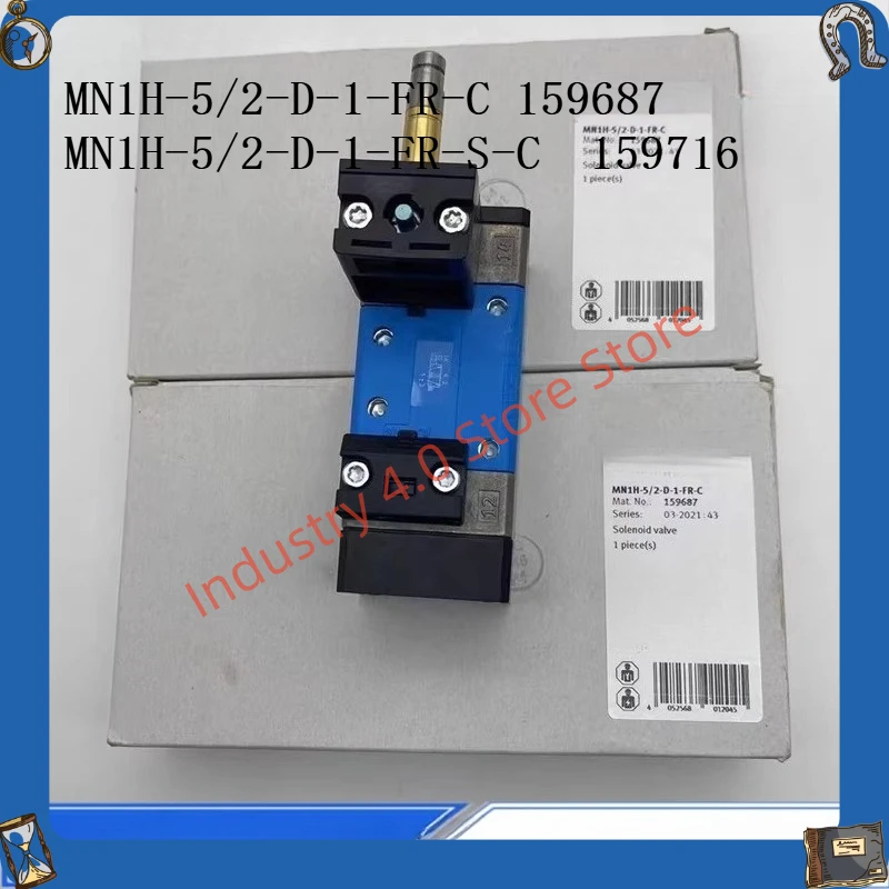 Brand MN1H-5/2-D-1-FR-S-C 159716 159687 Solenoid valve New
Brand MN1H-5/2-D-1-FR-S-C 159716 159687 Solenoid valve New