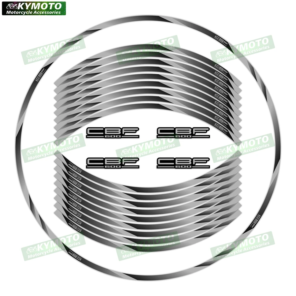 New 17 inch Wheel Decals not easy to fall off reflective rim waterproof sunscreen sticker suitable for HONDA CBF600 motorcycle
New 17 inch Wheel Decals not easy to fall off reflective rim waterproof sunscreen sticker suitable for HONDA CBF600 motorcycle