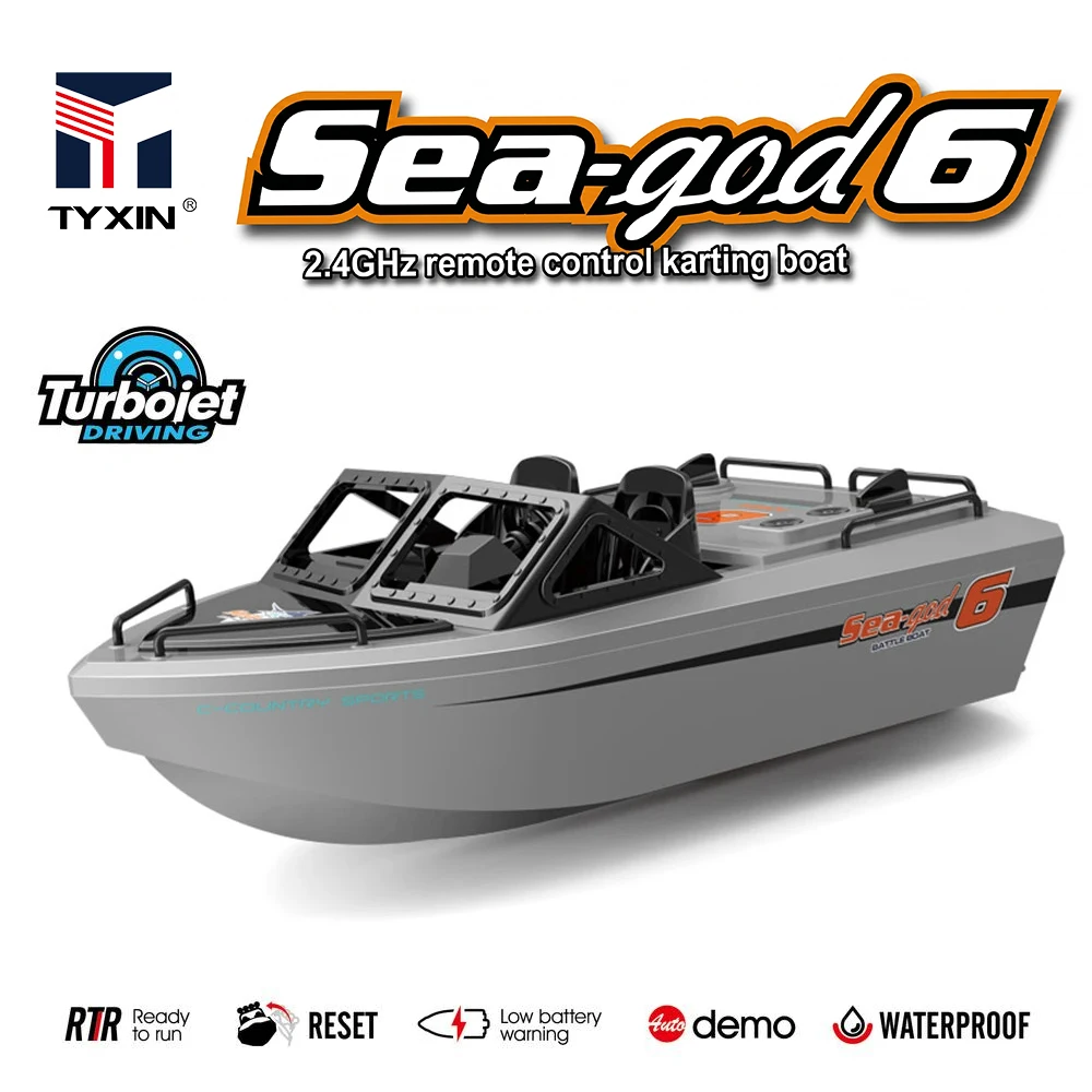 TYXIN TX693 RC Model Boat TURBOJET PUMP Boat High-Speed Speedboat Adult Children's Toys
TYXIN TX693 RC Model Boat TURBOJET PUMP Boat High-Speed Speedboat Adult Children's Toys