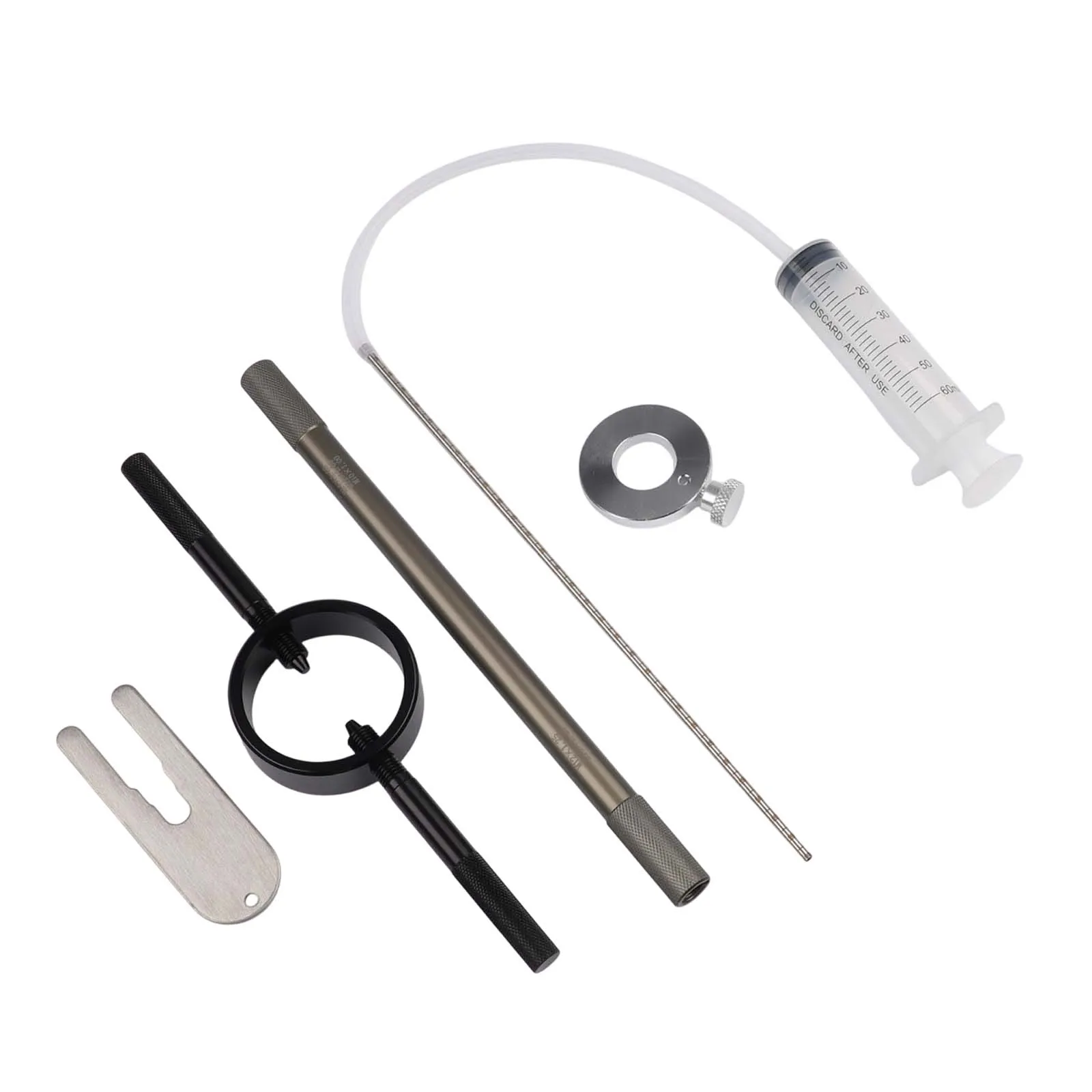 Fork Compressor Tool Fork Service Kit Motorcycle Maintenance Adjustable Ring Tool Damper Rod Tool For Fork Oil Change
Fork Compressor Tool Fork Service Kit Motorcycle Maintenance Adjustable Ring Tool Damper Rod Tool For Fork Oil Change