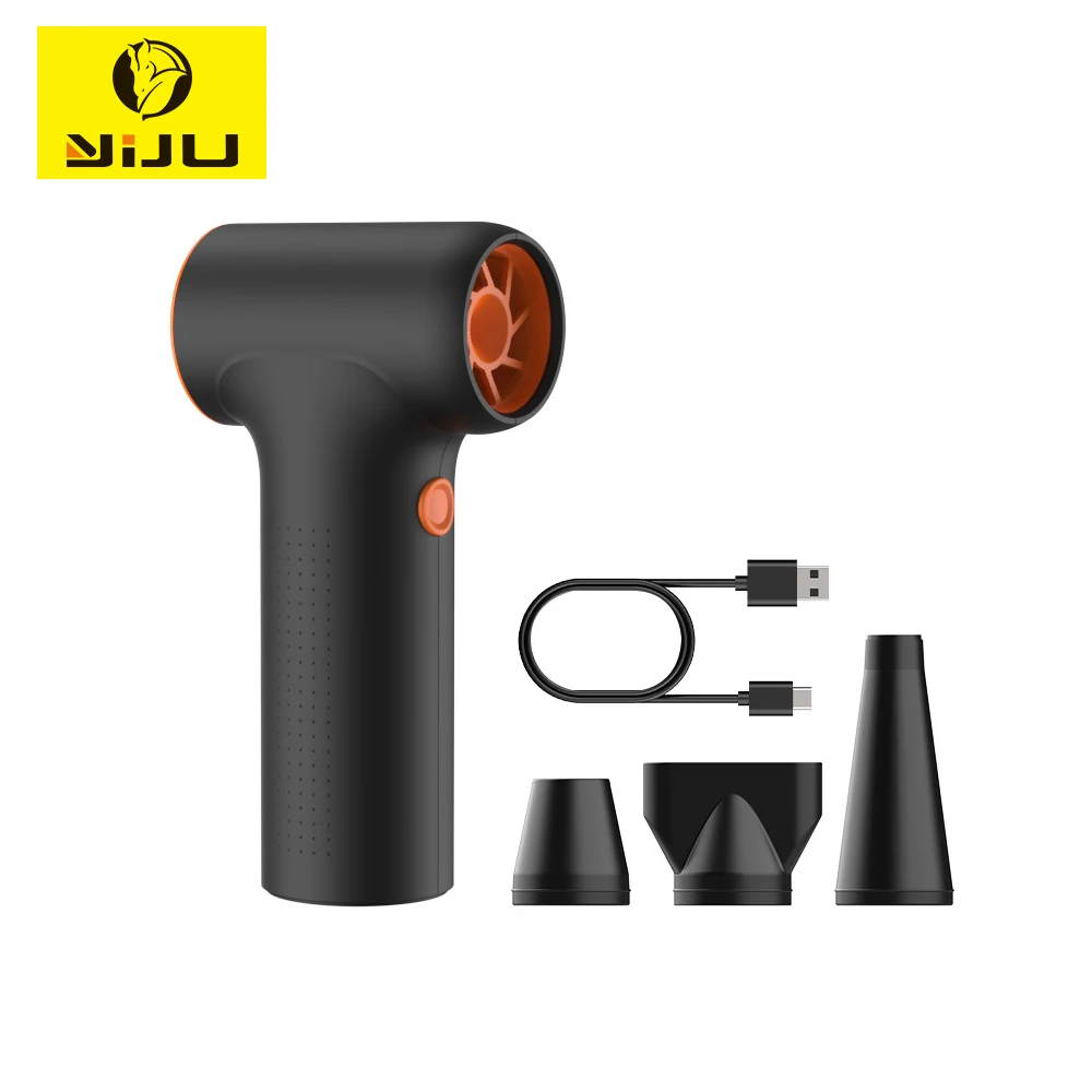 YIJU 130000RPM Turbo Jet Fan Compressed Air Duster Portable Cleaning Blower Tool Car 3 Gears adjustable Type-C Charging
YIJU 130000RPM Turbo Jet Fan Compressed Air Duster Portable Cleaning Blower Tool Car 3 Gears adjustable Type-C Charging