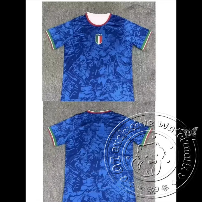 2025New Italian National Football Training Uniform3D PrintedQuick Drying Breathable Adult and Children's New Comfortable T-shirt
2025New Italian National Football Training Uniform3D PrintedQuick Drying Breathable Adult and Children's New Comfortable T-shirt