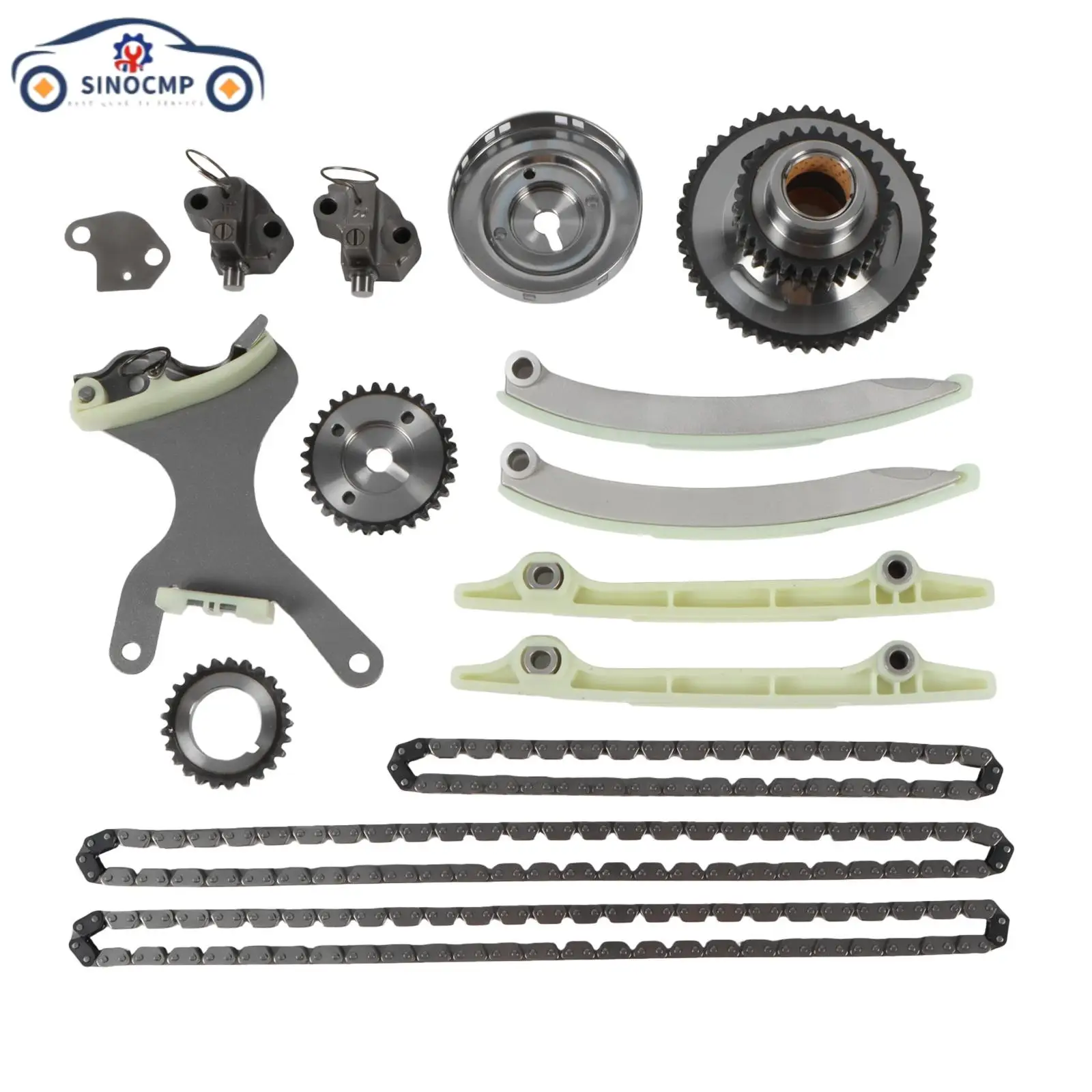 Engine Timing Chain Kit 9-0393SD TKMI047L For 2005 2006 Je.p Commander Grand Cherokee 4.7L V8 Timing Components Engine Parts
Engine Timing Chain Kit 9-0393SD TKMI047L For 2005 2006 Je.p Commander Grand Cherokee 4.7L V8 Timing Components Engine Parts