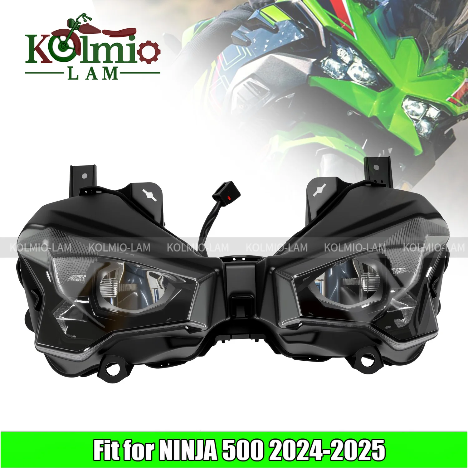 Kolmio-Lam Fit For 2024 - 2025 KAWASAKI Ninja 500 SE Headlight Motorcycle Front Headlamps Assembly NINJA500 Led Head Light
Kolmio-Lam Fit For 2024 - 2025 KAWASAKI Ninja 500 SE Headlight Motorcycle Front Headlamps Assembly NINJA500 Led Head Light
