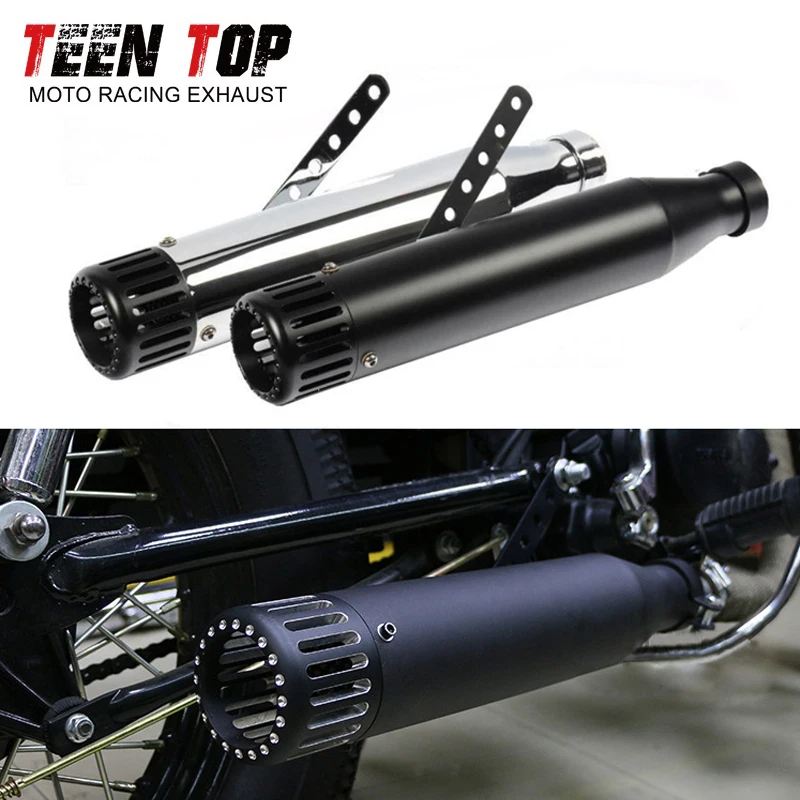 Выхлопная труба мотоцикла 38 40 43 45 мм для Harley XL1200X Iron 883 XL883N Vintage Retro Cafe Race Универсальный глушитель локоть 
Выхлопная труба мотоцикла 38 40 43 45 мм для Harley XL1200X Iron 883 XL883N Vintage Retro Cafe Race Универсальный глушитель локоть