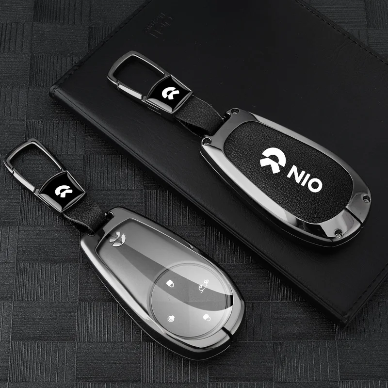 Zinc Alloy+Leather TPU Protective Shell Car Smart Remote Key Bag Cover Case For Wei Lai NIO ET5 ET7 ES7 EC7 2020 2022 Accessory
Zinc Alloy+Leather TPU Protective Shell Car Smart Remote Key Bag Cover Case For Wei Lai NIO ET5 ET7 ES7 EC7 2020 2022 Accessory