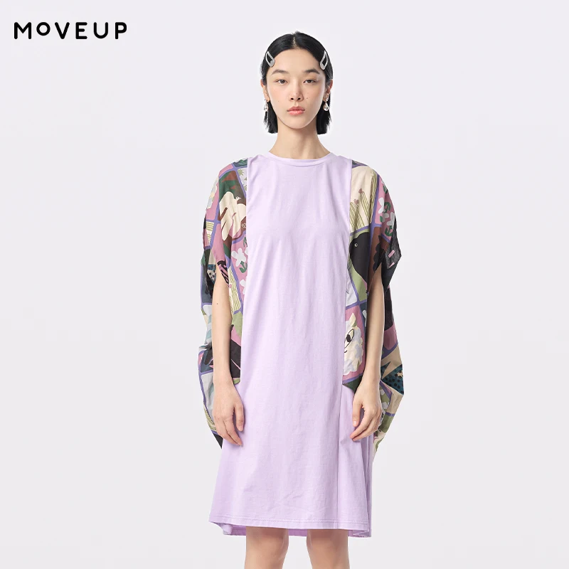 MOVEUP Loose Fit Short Sleeved Round Neck Dress 2026 Summer New Cotton Knitted Loose Art Printed Casual A-Line Dress 324211322
MOVEUP Loose Fit Short Sleeved Round Neck Dress 2026 Summer New Cotton Knitted Loose Art Printed Casual A-Line Dress 324211322