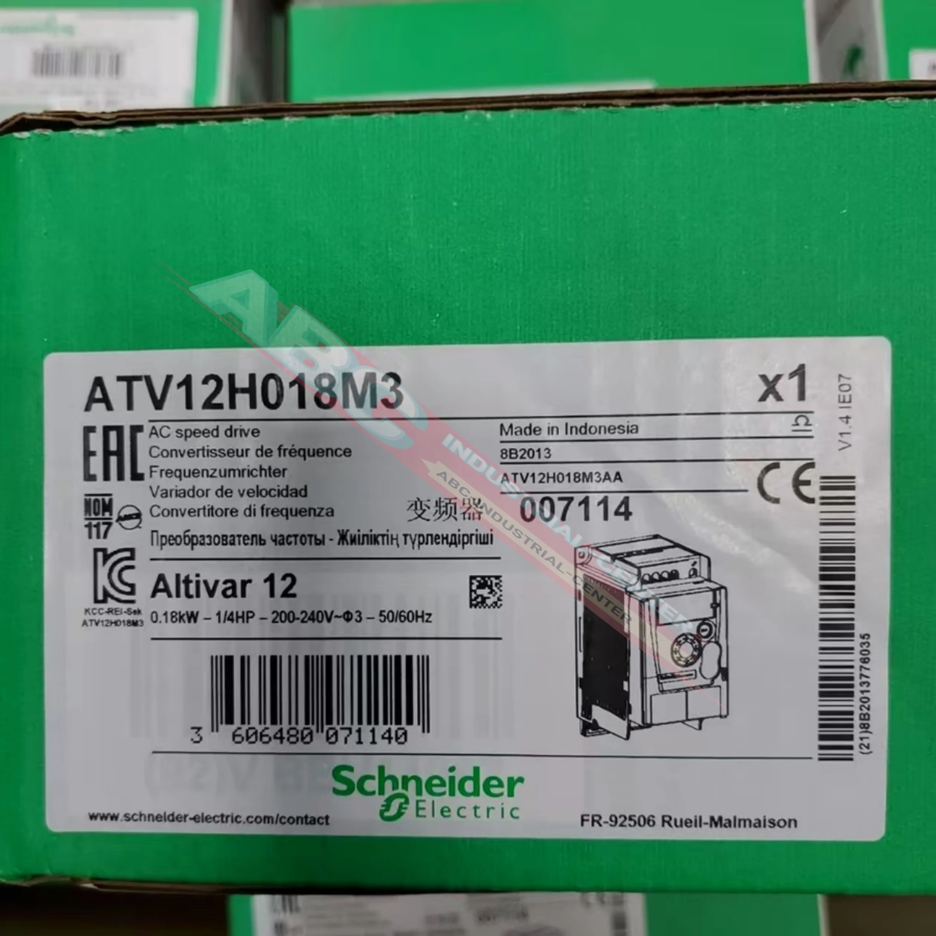 ATV12H018M3 ATV12H037F1 Frequency Converter ATV12H037M2 100%NEW
ATV12H018M3 ATV12H037F1 Frequency Converter ATV12H037M2 100%NEW