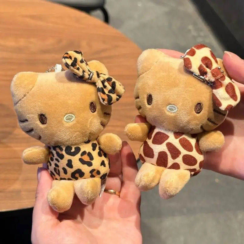 Kawaiihellokitty Leopard Print Kt Cat Plush Doll Cute Girls Bag Pendant Keychain Fashion Backpack Ornament Accessories
Kawaiihellokitty Leopard Print Kt Cat Plush Doll Cute Girls Bag Pendant Keychain Fashion Backpack Ornament Accessories