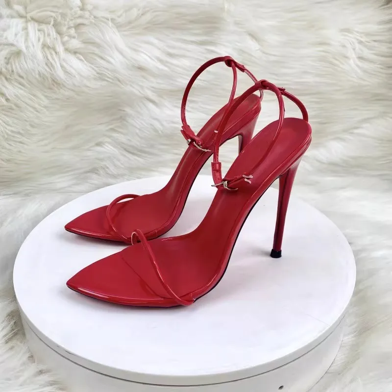 Fashion Strap Fashion Sandals Women's Summer Pointed Toe Non-Slip Wear-Resistant Stiletto Heels
Fashion Strap Fashion Sandals Women's Summer Pointed Toe Non-Slip Wear-Resistant Stiletto Heels