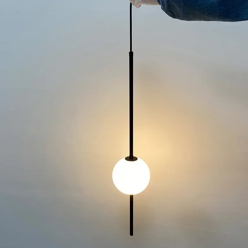 SANDYHA Nordic Minimalist Glass Ball LED Chandelier Hanging Pendant Light for Bedroom Living Room Restaurant Bar Decor
SANDYHA Nordic Minimalist Glass Ball LED Chandelier Hanging Pendant Light for Bedroom Living Room Restaurant Bar Decor