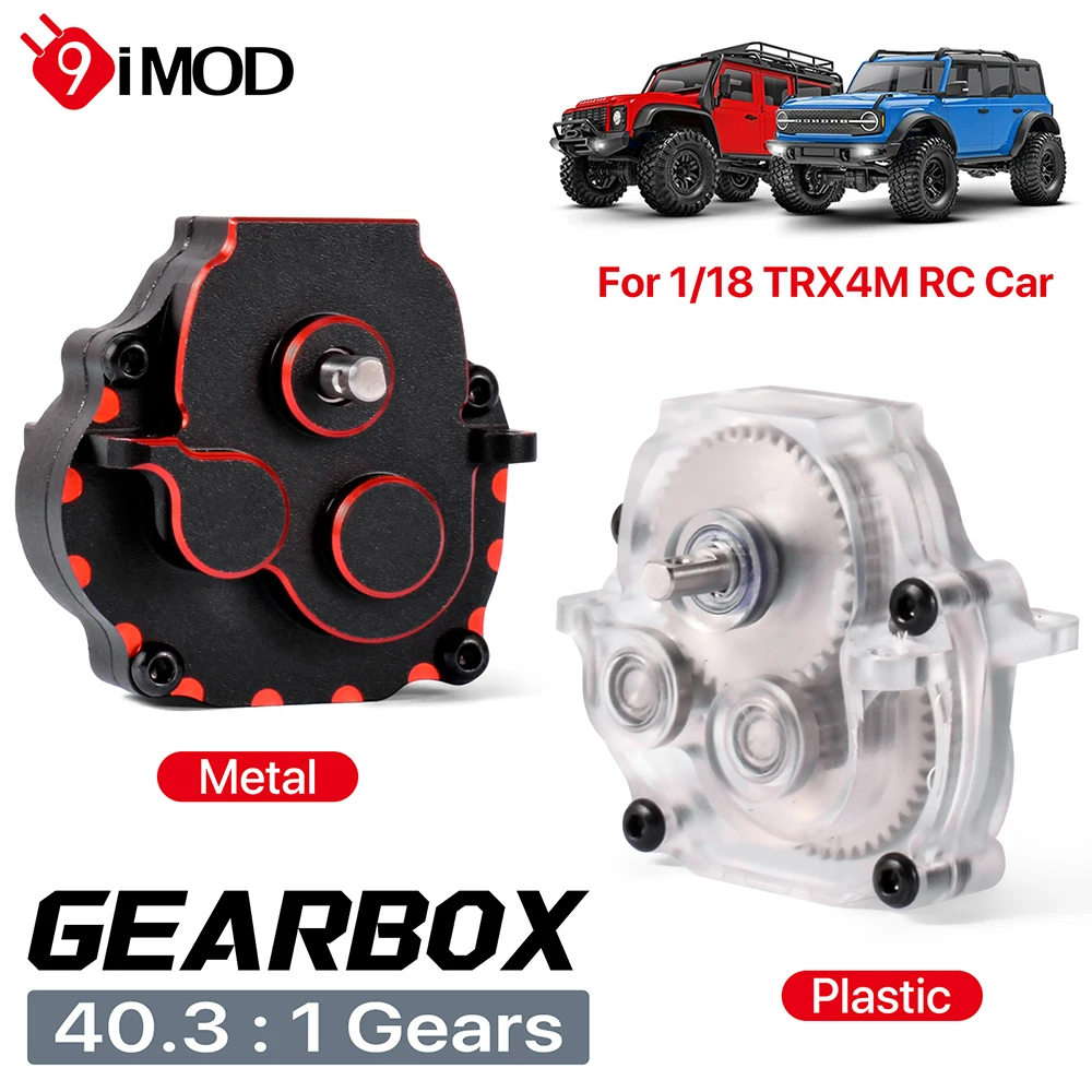 1/24 TRX4M RC Car Upgrade Metal/Plastic Case 1 Gear Part for Enhanced Performance
1/24 TRX4M RC Car Upgrade Metal/Plastic Case 1 Gear Part for Enhanced Performance