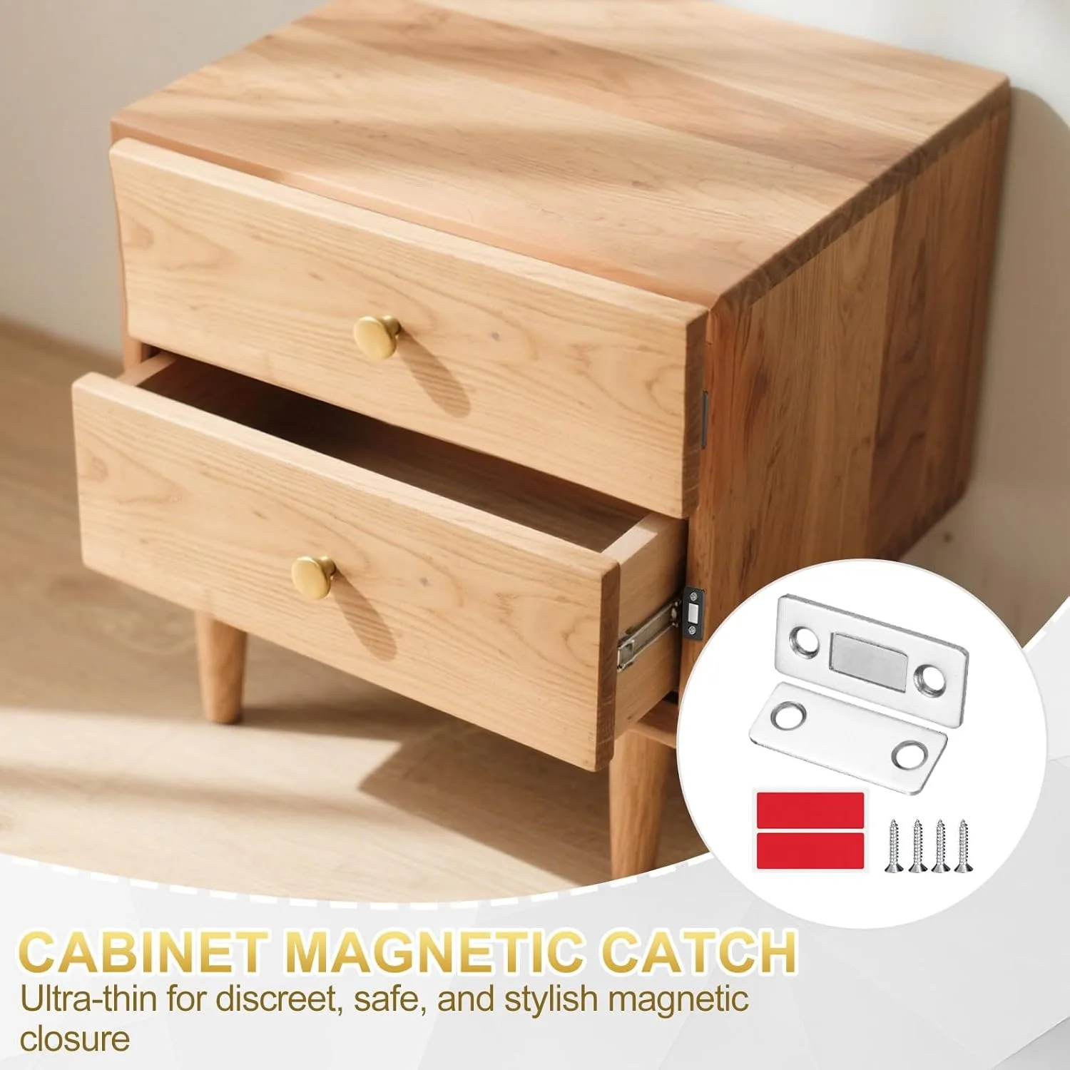 8 pairs Cabinet Magnetic Catch, Drawer Magnets Thin Cabinet Door Magnets for Kitchen Wardrobe Cupboard Closet Door Closing Magnetic Touch Catch Closer, Silver Tone
8 pairs Cabinet Magnetic Catch, Drawer Magnets Thin Cabinet Door Magnets for Kitchen Wardrobe Cupboard Closet Door Closing Magnetic Touch Catch Closer, Silver Tone