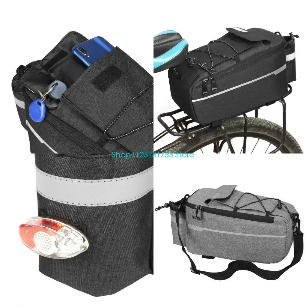 K0EF Bike Rear Rack Bag Waterproof Bicycles Saddle Pannier Bag Cycling Trunk Bag
K0EF Bike Rear Rack Bag Waterproof Bicycles Saddle Pannier Bag Cycling Trunk Bag