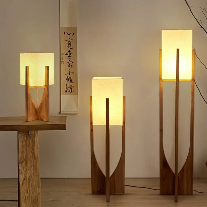 Japanese Style Solid Wood Floor Lamp Wabi-sabi Style Vertical Lamp Living Room Bedroom Decorative Floor Light Bedside Night Lamp
Japanese Style Solid Wood Floor Lamp Wabi-sabi Style Vertical Lamp Living Room Bedroom Decorative Floor Light Bedside Night Lamp