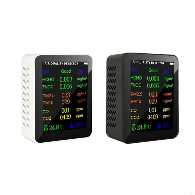 57QF Многофункциональный детектор для HCHO TVOC PM2,5 PM10-CO2-AQI Обнаружение высокая точность
57QF Многофункциональный детектор для HCHO TVOC PM2,5 PM10-CO2-AQI Обнаружение высокая точность
