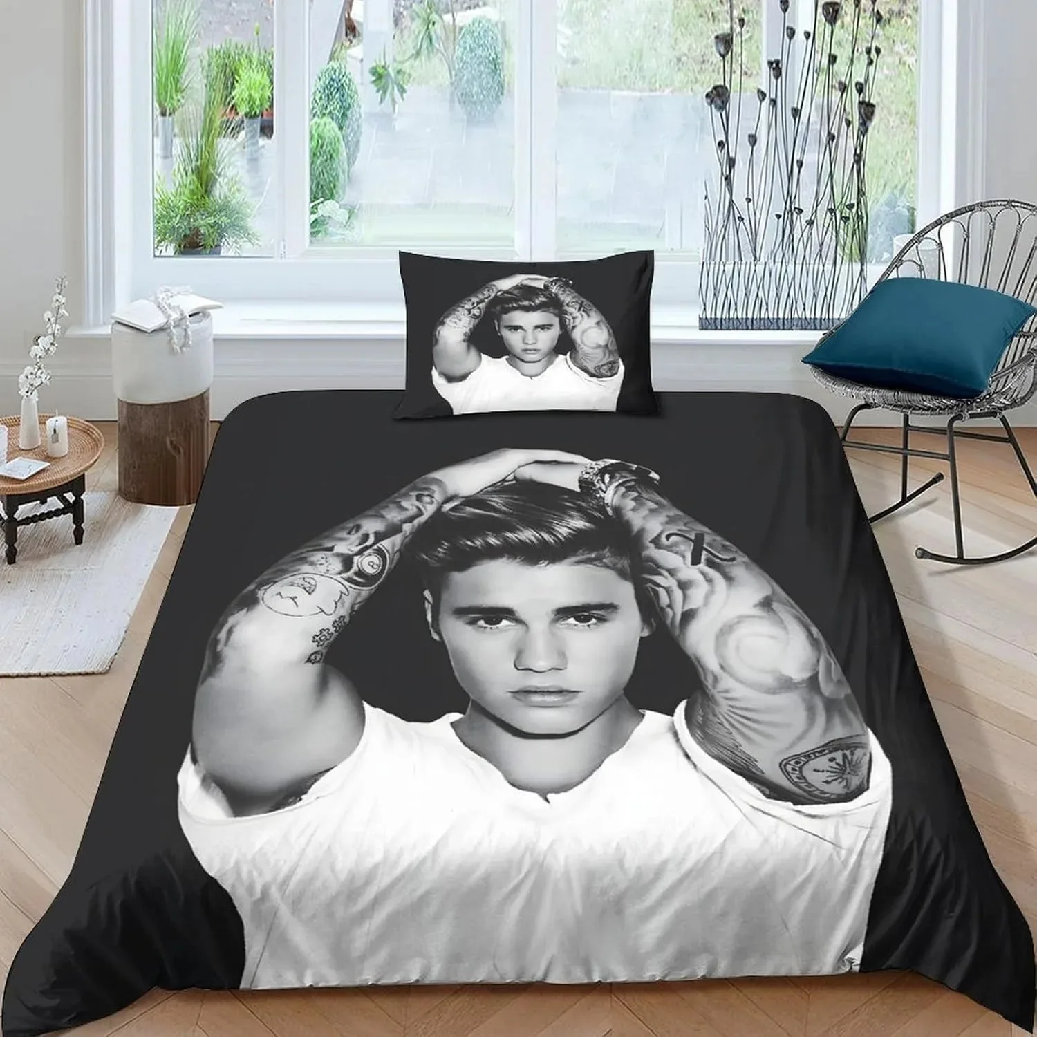 Popular Singe Justin Bieber JBiebs Comforter Bedding Set,Duvet Cover Bed Set Quilt Cover Pillowcase,king Queen Size Bedding Set
Popular Singe Justin Bieber JBiebs Comforter Bedding Set,Duvet Cover Bed Set Quilt Cover Pillowcase,king Queen Size Bedding Set