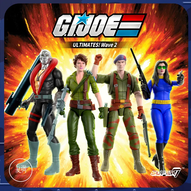 In Stock Super7 G.I. Joe Series 2 Action Figure Collection Decoration Ornament Model Toy Gifts
In Stock Super7 G.I. Joe Series 2 Action Figure Collection Decoration Ornament Model Toy Gifts