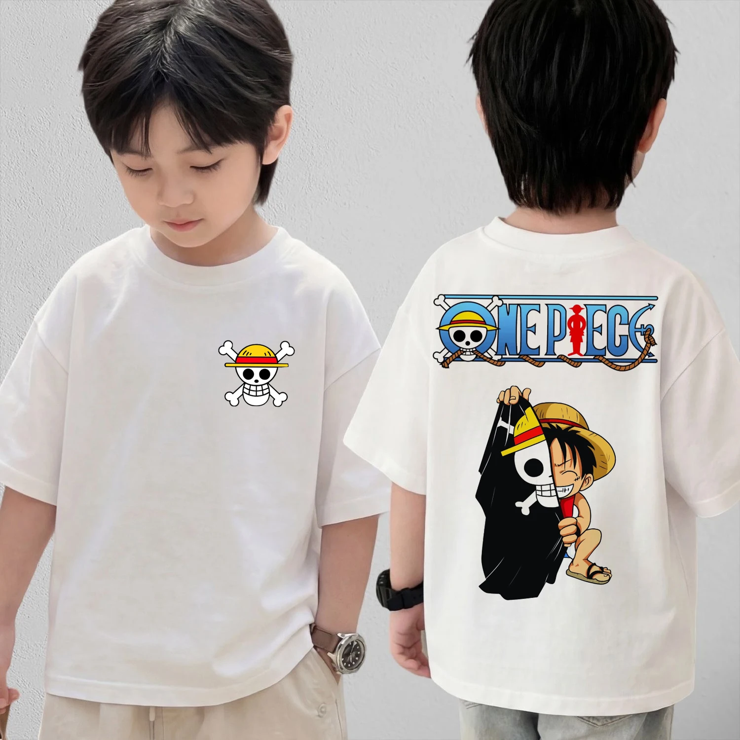 One Piece Cute Chibi Character Print Cotton T-Shirt Men Women Kids Family Clothes 2026 Summer Short-Sleeve Casual Tee Tops
One Piece Cute Chibi Character Print Cotton T-Shirt Men Women Kids Family Clothes 2026 Summer Short-Sleeve Casual Tee Tops