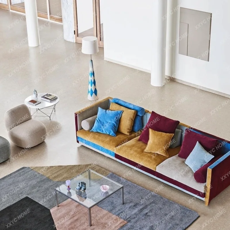 LXinspired design color matching combination fabric multi-color Danish module sofa
LXinspired design color matching combination fabric multi-color Danish module sofa