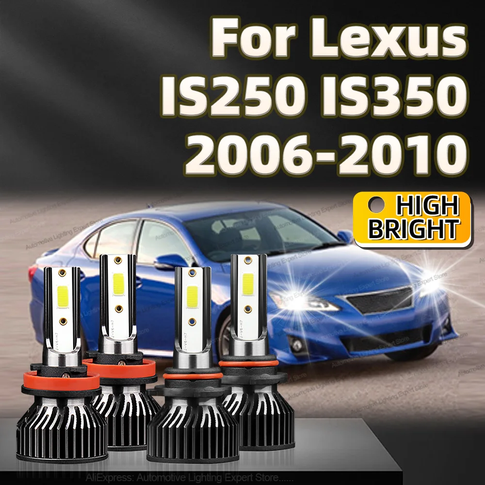 4 шт. 30000 лм для Lexus IS250 IS350 2006 2007 2008 2009 2010 автомобильные светодиодные лампы дальнего ближнего света HB3 H11 CANbus 6000k
4 шт. 30000 лм для Lexus IS250 IS350 2006 2007 2008 2009 2010 автомобильные светодиодные лампы дальнего ближнего света HB3 H11 CANbus 6000k
