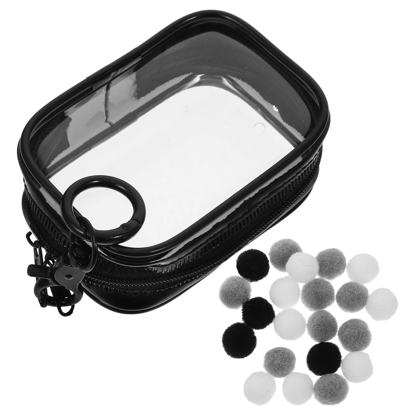 Bag PVC Transparent Display Storage Case Clear Organizer Keychain Hangable Container
Bag PVC Transparent Display Storage Case Clear Organizer Keychain Hangable Container