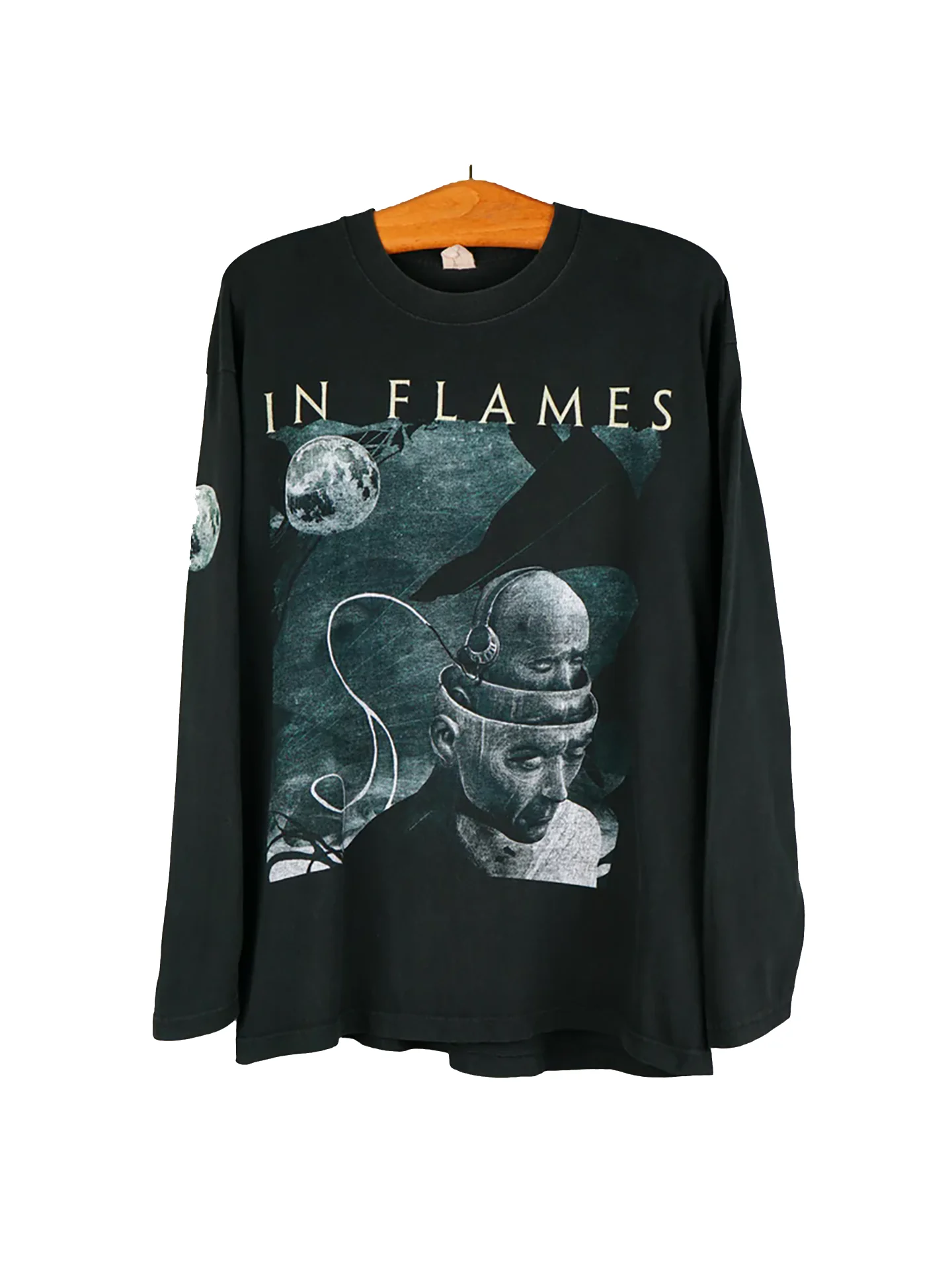 Мужская футболка in Flames Heavy Metal Ro Vintage с длинным рукавом, осенняя новинка, дышащая, влагоотводящая, удобная хлопковая футболка
Мужская футболка in Flames Heavy Metal Ro Vintage с длинным рукавом, осенняя новинка, дышащая, влагоотводящая, удобная хлопковая футболка