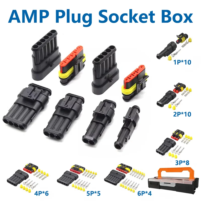 43 Sets 1/2/3/4/5/6P 1.5 Series Waterproof Automotive Car Connector Plug Xenon Lamp Auto Part Male Female
43 Sets 1/2/3/4/5/6P 1.5 Series Waterproof Automotive Car Connector Plug Xenon Lamp Auto Part Male Female
