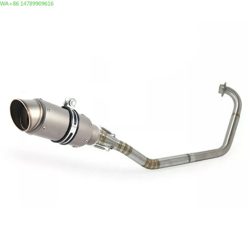 Full Size Custom Motorcycle Exhaust PipeSuitable For R15 V2 MT15 MT125 Motorcycle Exhaust System Full Section, Stainless
Full Size Custom Motorcycle Exhaust PipeSuitable For R15 V2 MT15 MT125 Motorcycle Exhaust System Full Section, Stainless
